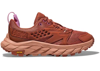 Pre-owned Hoka Anacapa Breeze Low (women's) Sneakers In Baked Clay/cork