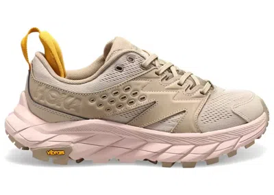 Pre-owned Hoka Anacapa Breeze Low (women's) Sneakers In Oxford Tan/peach Whip