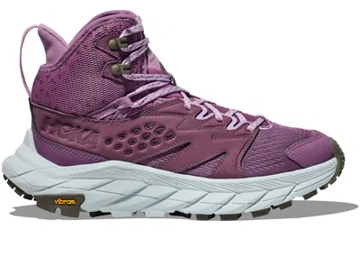 Pre-owned Hoka Anacapa Breeze Mid (women's) Sneakers In Amethyst/llusion