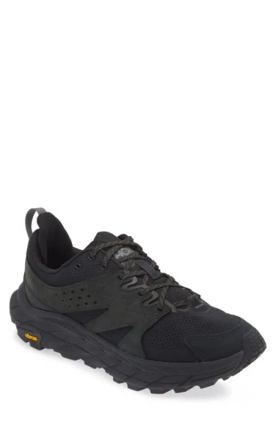 Hoka Anacapa Breeze Trail Running Shoe In Black
