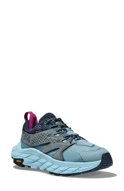 Hoka Anacapa Low Gore-tex® Waterproof Hiking Shoe In Mountain Spring/summer Song