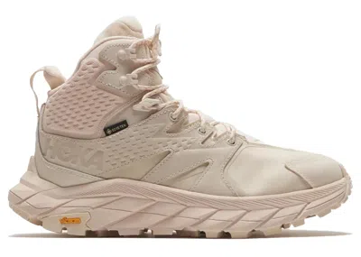 Pre-owned Hoka Anacapa Mid Goretex (women's) Sneakers In Eggnog/shifting Sand In Multi