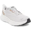 Hoka Arahi 6 Running Wide Shoe In Nimbus Cloud/rose Gold