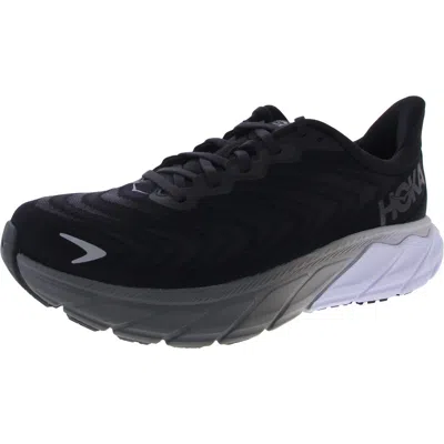 Hoka Arahi 6 Womens Active Fitness Running Shoes In Black