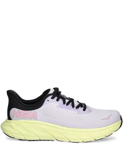 Hoka Arahi 7 Lightweight Cushioned Running Sneakers In Purple