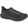 Hoka Arahi 7 Running Shoe In Black/black