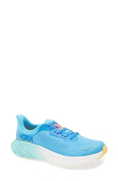 Hoka Arahi 7 Running Shoe In Swim Day/virtual Blue