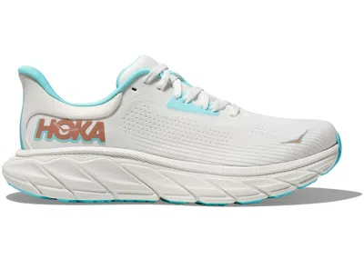 Pre-owned Hoka Arahi 7 (women's) Sneakers In Frost/rose Gold In Multi