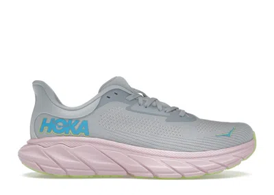 Pre-owned Hoka Arahi 7 (women's) Sneakers In Gull/pink Twilight In Multi
