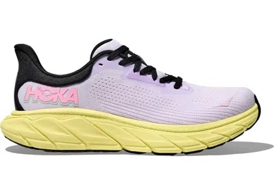 Pre-owned Hoka Arahi 7 (women's) Sneakers In Starlight Glow/yuzu