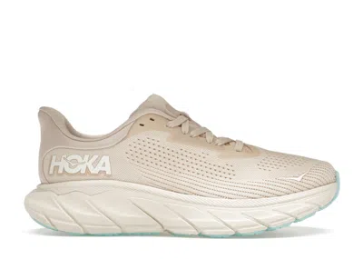 Pre-owned Hoka Arahi 7 (women's) Sneakers In Vanilla/cream In White