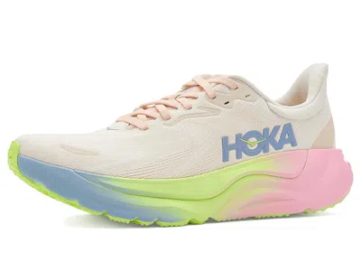 Hoka Arahi 8 Women's Running Shoes Alabaster/tangerine Glow: 9 M In Multi