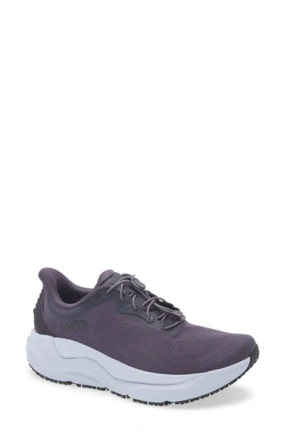 Hoka Arahi Waterproof Running Sneaker In Purple