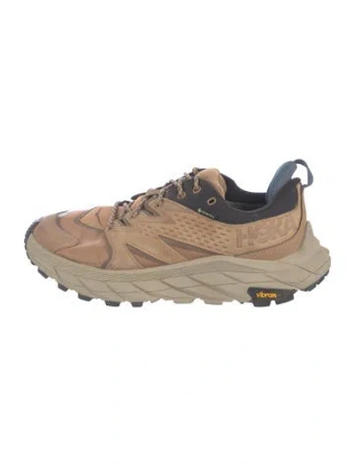 Pre-owned Hoka Athletic Sneakers In Black/brown
