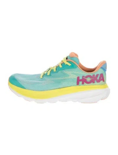Pre-owned Hoka Athletic Sneakers In Blue