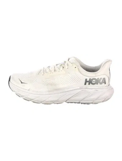 Pre-owned Hoka Athletic Sneakers In Neutrals