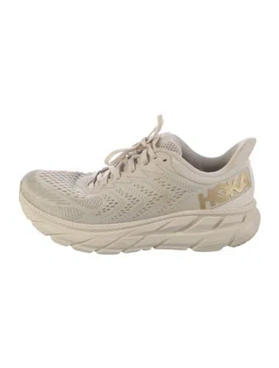 Pre-owned Hoka Athletic Sneakers In Neutrals
