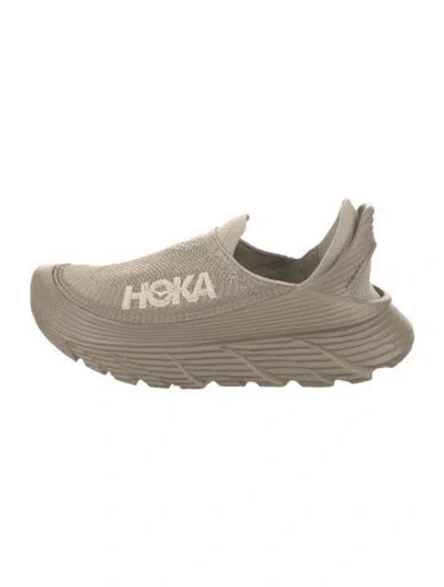 Pre-owned Hoka Athletic Sneakers In Neutrals