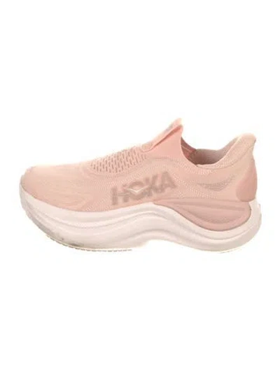 Pre-owned Hoka Athletic Sneakers In Pink
