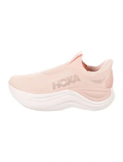 Pre-owned Hoka Athletic Sneakers In Pink