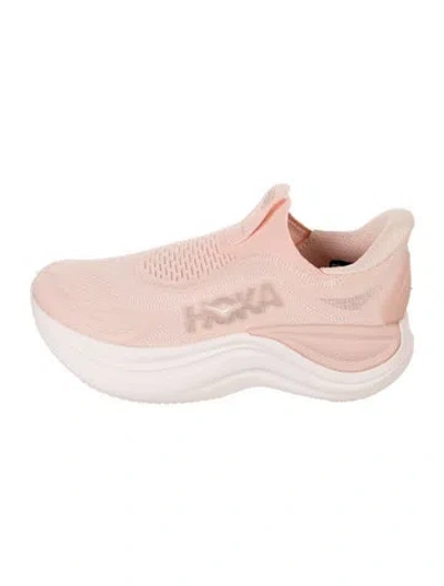 Pre-owned Hoka Athletic Sneakers In Pink
