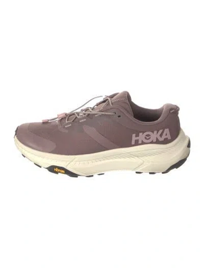 Pre-owned Hoka Athletic Sneakers In Purple