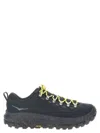 Hoka Tor Summit Rubber-trimmed Nubuck And Mesh Sneakers In Black