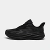 Hoka Black Lace-up Sneakers In Black/black