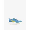 Hoka Blue Kids' Clifton 10 Mesh Trainers Eur 38 / 5 Uk In Blue