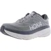 Hoka Bondi 7 Mens Stability Supportive Running Shoes In Gray
