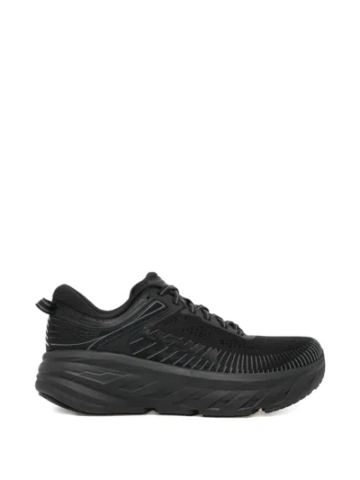 Hoka Hoke One One Bondi 7 Low-top Sneakers In Black
