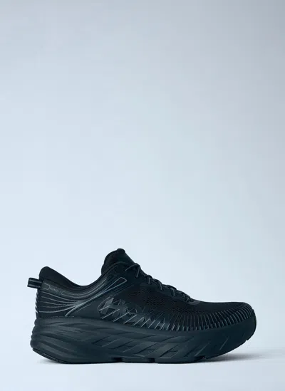 Hoka Bondi 7 Sneakers In Black