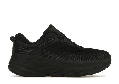 Pre-owned Hoka Bondi 7 (women's) Sneakers In Black