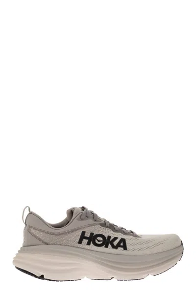 Hoka Bondi 8 - Ultra-shortened Sports Shoe In Grey