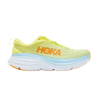 Pre-owned Hoka Bondi 8 'butterfly Evening Primrose' In Yellow