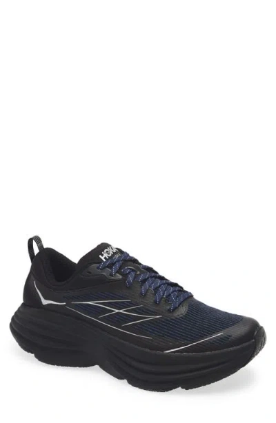 Hoka Bondi 8 Caged Sneakers In Black