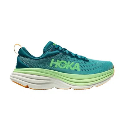 Pre-owned Hoka Bondi 8 'deep Lagoon' In Blue