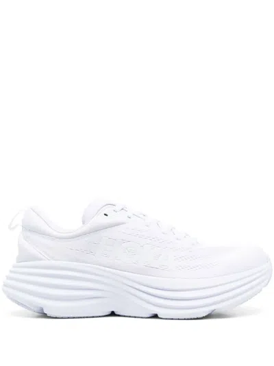 Hoka Stinson Atr 7 Running Shoe In White