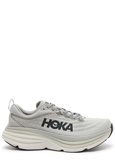 Hoka Mens  Bondi 9 In Galactic Grey/stellar Grey