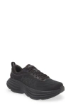 Hoka Bondi 8 Running Shoe In Black