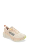 Hoka Womens  Bondi 8 In Vanilla/cream