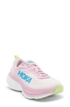 Hoka Bondi 8 Running Shoe In Pink