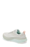 Hoka Bondi 8 Running Shoe In Stardust/aqua Breeze