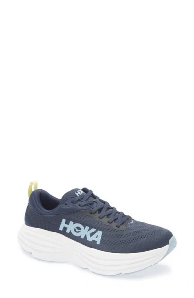 Hoka Bondi 8 Running Shoe In Blue