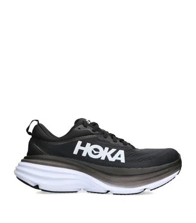 Hoka Bondi Running Sneakers In Black