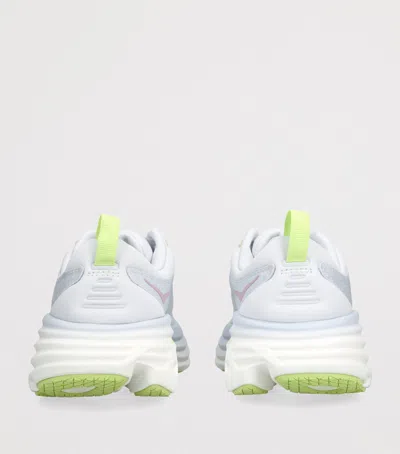 Hoka Bondi 8 Running Trainers In White