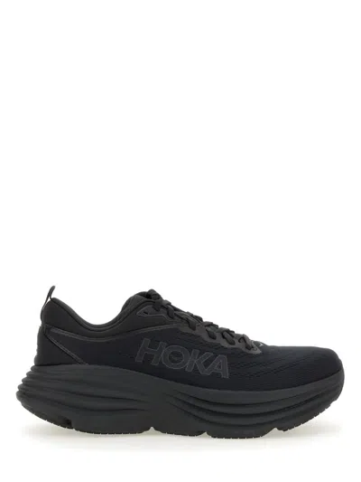 Hoka Bondi 8 Sneaker In Black