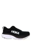 Hoka Black Logo Sneakers