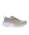 Hoka Bondi 8 Running Shoe In Gray