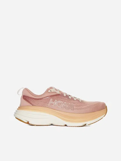 Hoka Bondi 8 In Peach